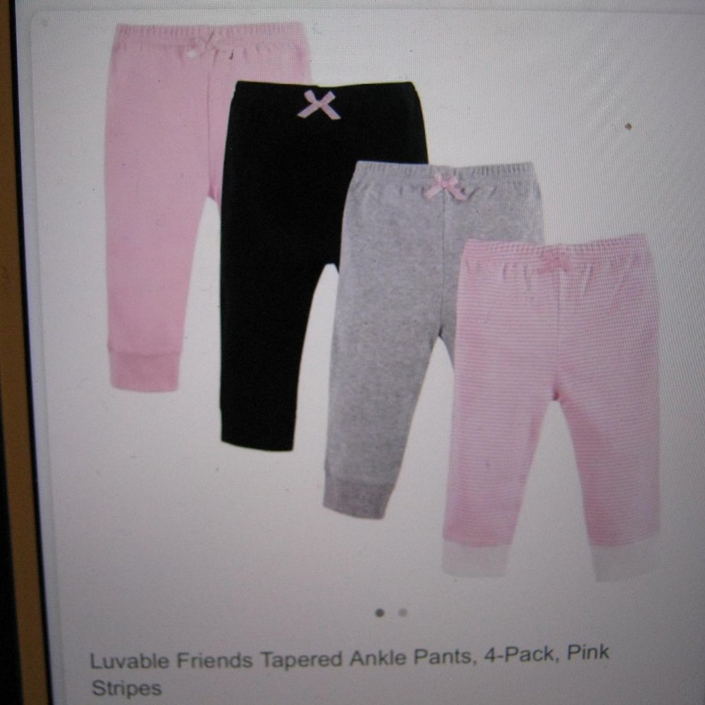 Luvable FriendsTapered Ankle Pants XL/9-12 M